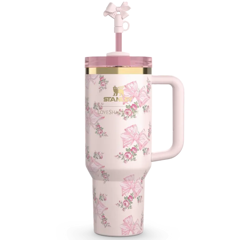 STANLEY X LoveShackFancy Holiday Quencher ماگ