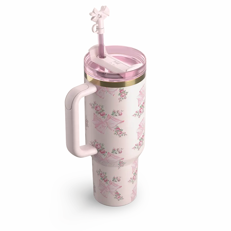 STANLEY X LoveShackFancy Holiday Quencher ماگ