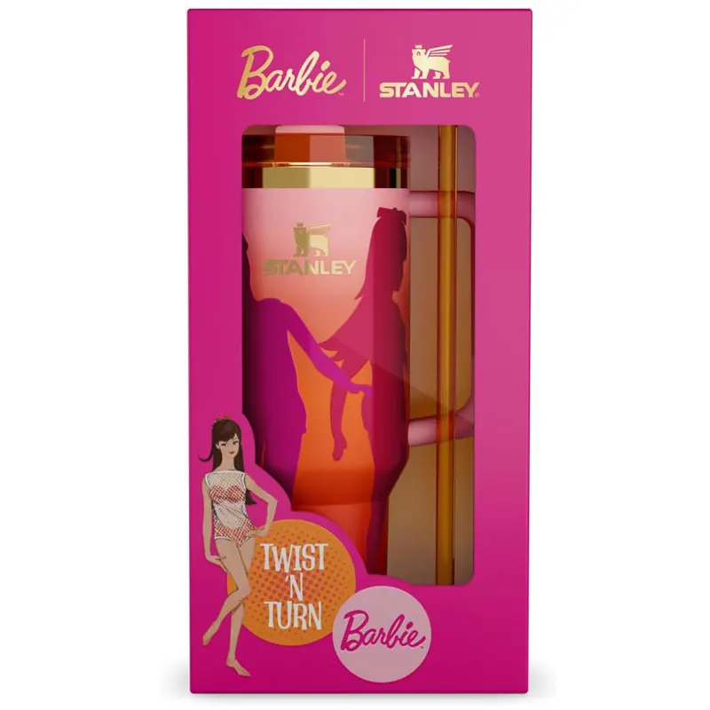 STANLEY Barbie™ x '60s Twist 'N Turn Quencher ماگ
