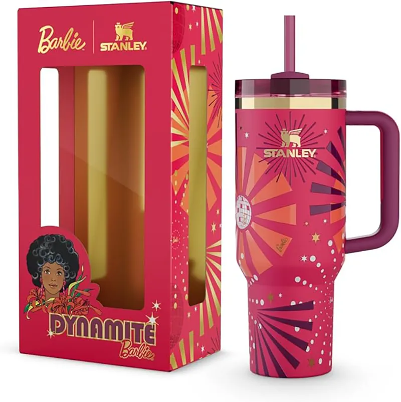 STANLEY Barbie™ x '80s Dynamite Quencher ماگ