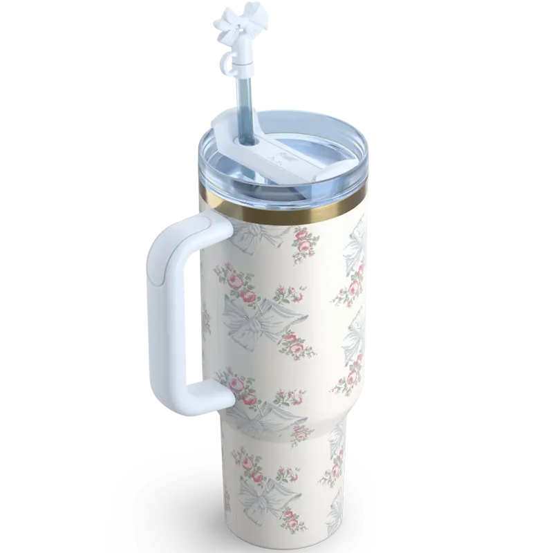 STANLEY X LoveShackFancy Holiday Quencher ماگ