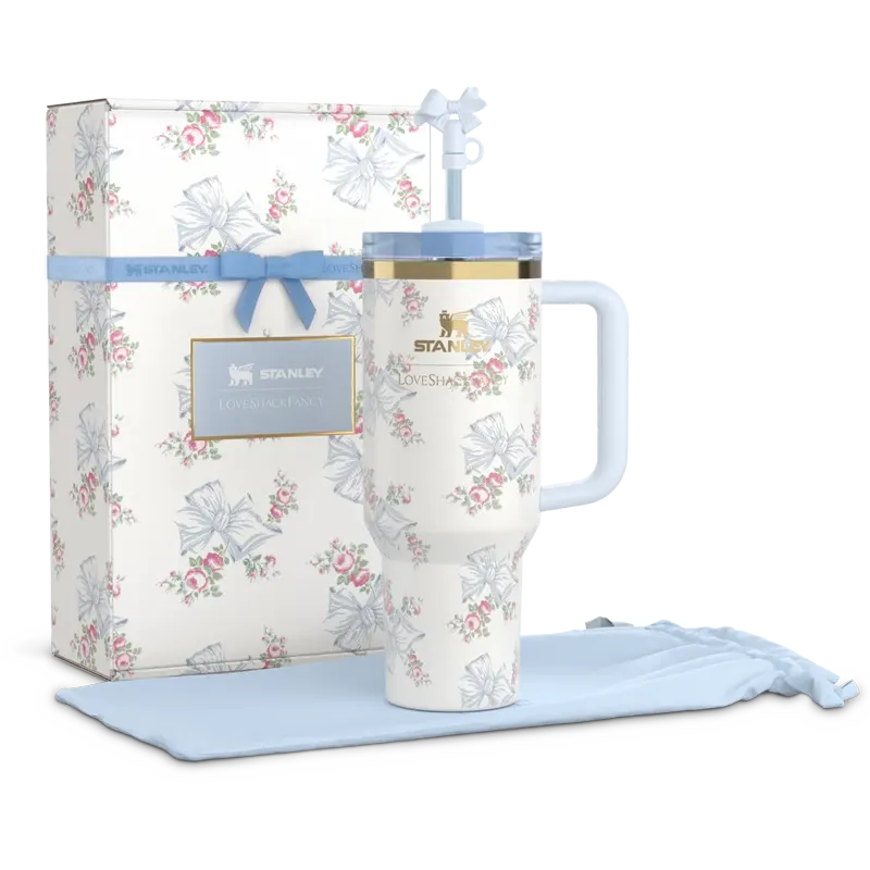 STANLEY X LoveShackFancy Holiday Quencher ماگ