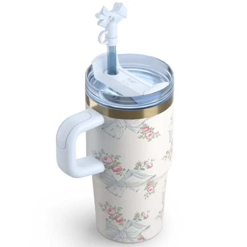 STANLEY X LoveShackFancy Holiday Quencher ماگ
