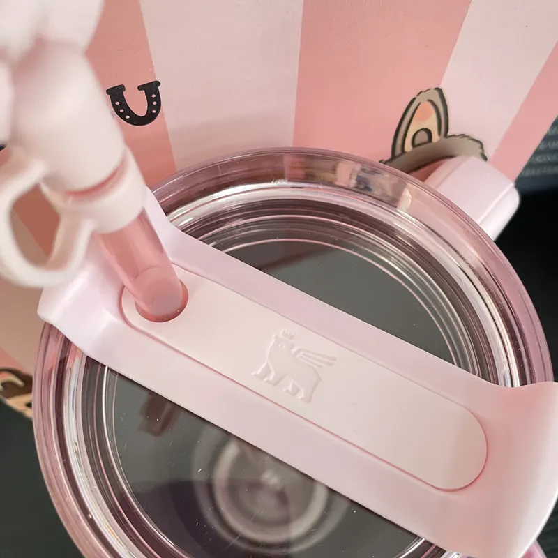 STANLEY Labubu Pink and Gold ماگ