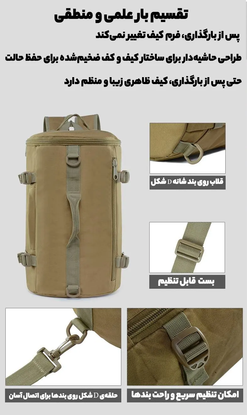 LUPU 20 لیتری کوله پشتی